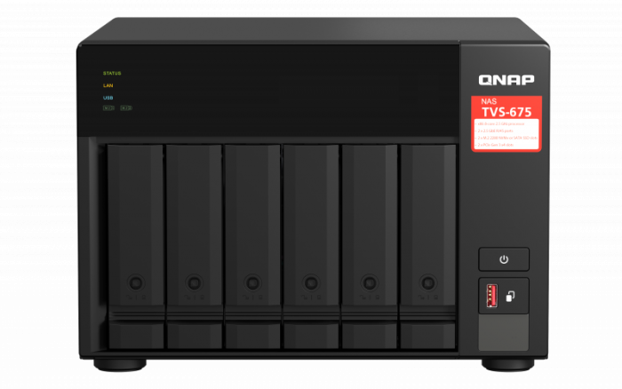 Сетевой накопитель Qnap TVS-675-8G