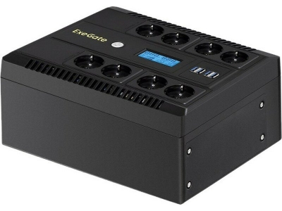 ИБП ExeGate NEO Smart BU-600.LCD.AVR.5SH (EX295684RUS)