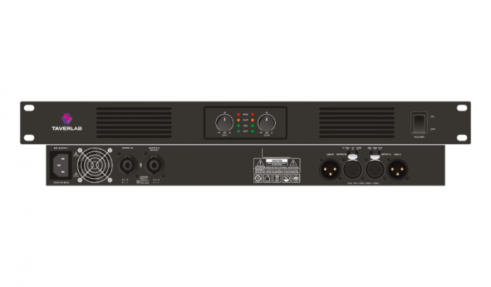 Усилитель мощности TaverLab Cuprum 2350A