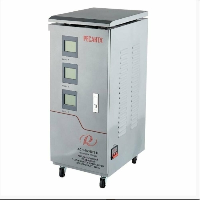 Стабилизатор напряжения Ресанта аСН-15000/3-Ц трехфазный (63/4/17)