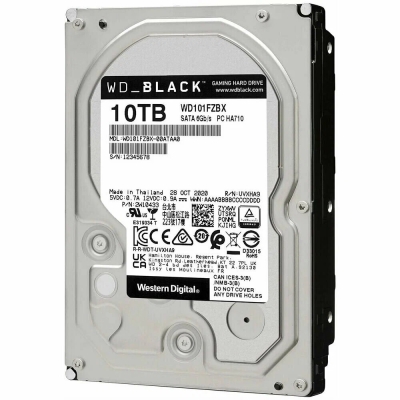 Жесткий диск Western Digital Black 10Tb (WD102FZBX)