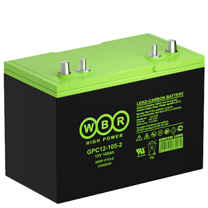 Аккумулятор WBR 12V 108Ah (GPC12-105-2)