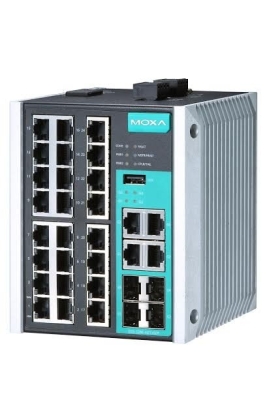 Промышленный коммутатор MOXA EDS-528E-4GTXSFP-LV-T