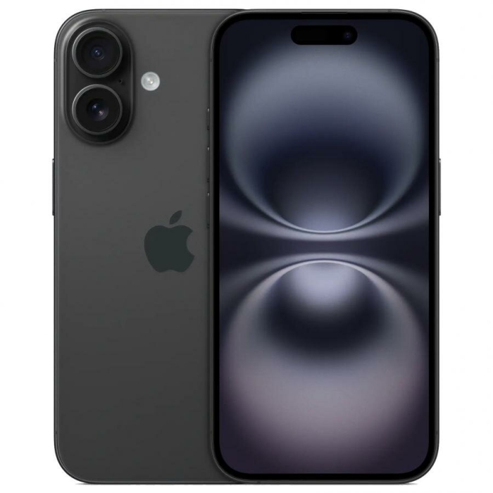 Смартфон Apple iPhone 16 128Gb Black (MYE73HN/A)