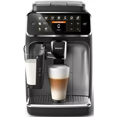 Кофемашина Philips EP4346/70 черный/серый