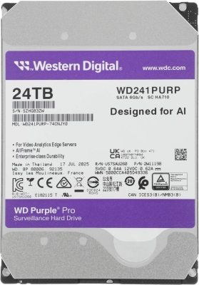 Жесткий диск Western Digital Purple Pro 24Tb (WD241PURP)