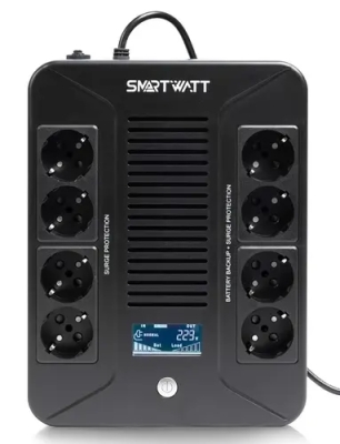 ИБП SmartWatt UPS SAFE PRO LCD 800