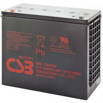 Аккумулятор WBR 12V 540Вт/Эл (HRL12540W)
