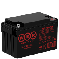 Аккумулятор WBR 12V 65Ah (EVX65-12G)