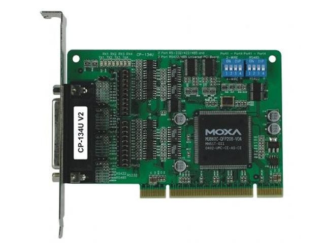 Плата MOXA CP-134U-I-DB9M