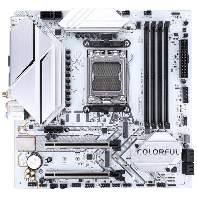 Материнская плата Colorful BATTLE-AX B650M-WHITE WIFI V14