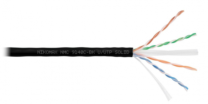 Кабель Nikomax NMC 9140C-BK