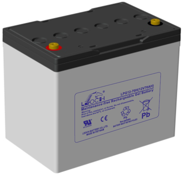 Аккумулятор Leoch 12V 70Ah (LPG12-70H)