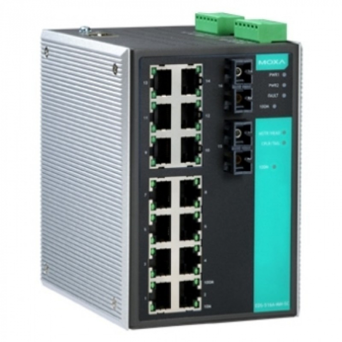 Промышленный коммутатор MOXA EDS-516A-MM-SC