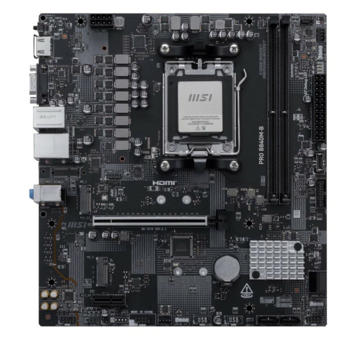 Материнская плата MSI PRO B840M-B