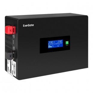 Инвертор ExeGate IdealSine SR-600/DTM 1255 (12В, 55Ач) , 600 VA, 600 Вт, черный (EX297388RUS)