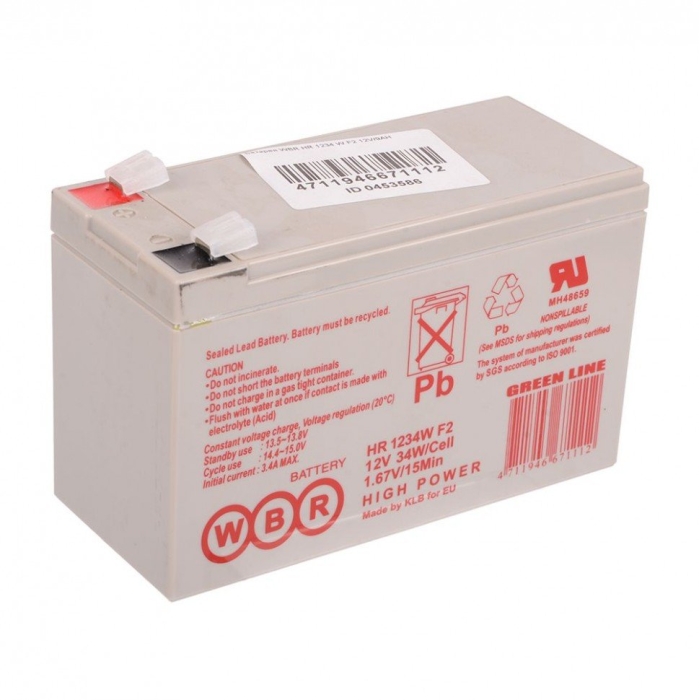 Аккумулятор WBR 12V 80 Ач (HR12305W)