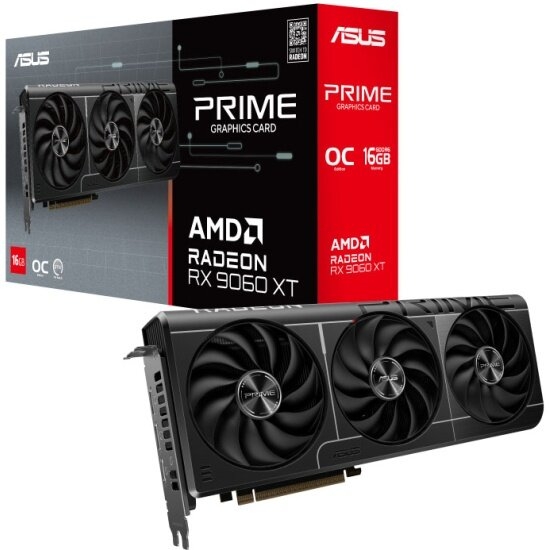 Видеокарта Asus PRIME-RX9060XT-O16G (90YV0LF1-M0NA00)