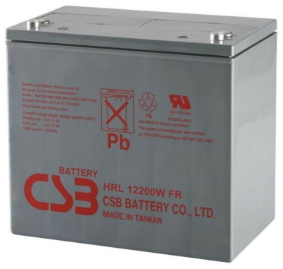 Аккумулятор CSB 12V 200Вт/Эл (HRL12200W FR)
