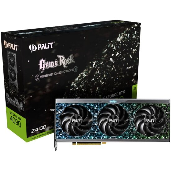 Видеокарта Palit GeForce RTX 4090 GAMEROCK 24G (NED4090019SB-1020)