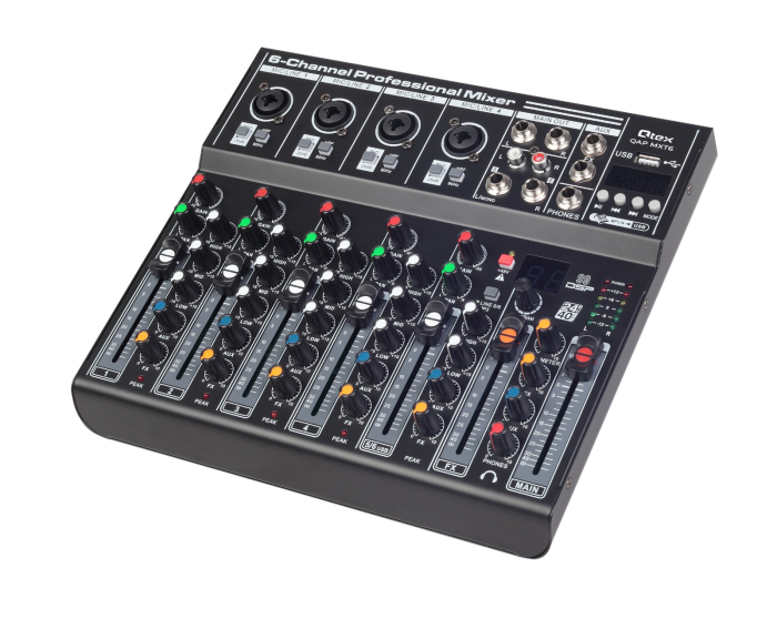 Микшерный пульт Qtex QAP MXT6