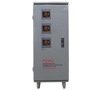 Стабилизатор напряжения Ресанта АСН-30000/3-Ц (63/4/18)