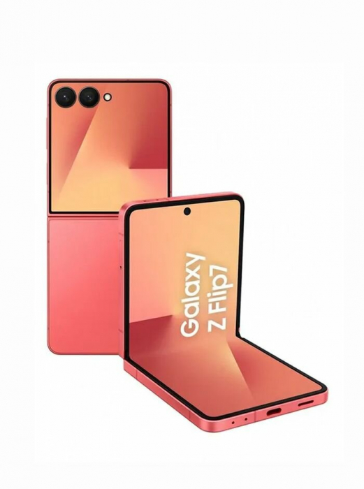 Смартфон Samsung Galaxy Z Flip7 12/512Gb Coral Red (SM-F766BZRHCAU)