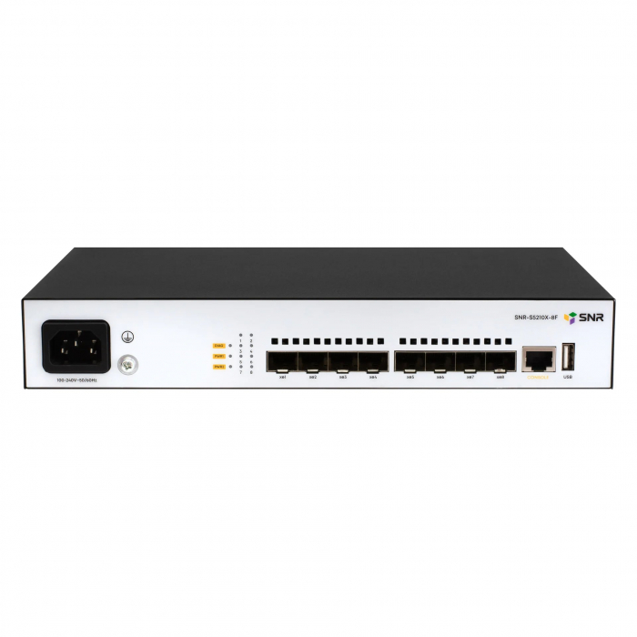 Коммутатор SNR-S5210X-8F-DC
