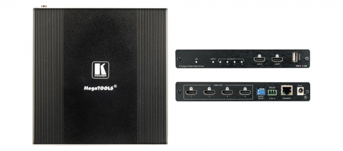Масштабатор HDMI Kramer VW-4 (72-00004390)