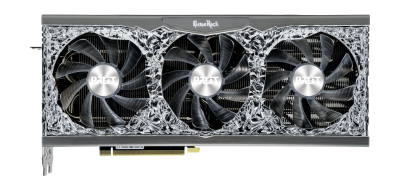 Видеокарта Palit GeForce RTX 3070 GameRock V1 (LHR) (NE63070019P2-1040G)