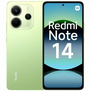 Смартфон Xiaomi Redmi Note 14 8+128Gb зеленый (MZB0J03RU)