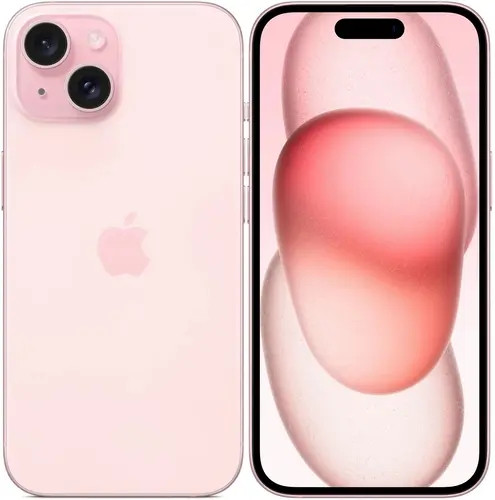 Смартфон Apple iPhone 15 128Gb Pink (MTP13HN/A)