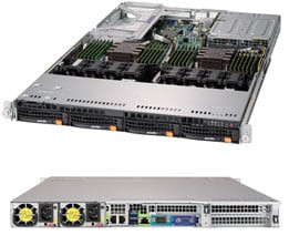 Серверная платформа Supermicro SYS-6019U-TN4RT