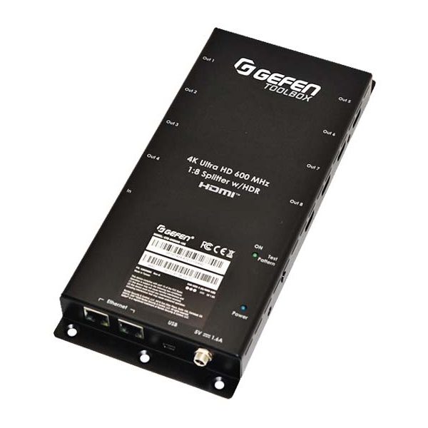 Усилитель-распределитель Gefen GTB-UHD600-18S-RT