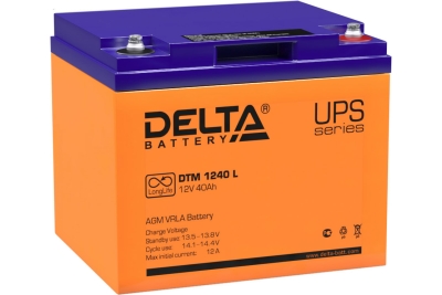 Аккумулятор Delta 12V 40Ah (DTM 1240 L)