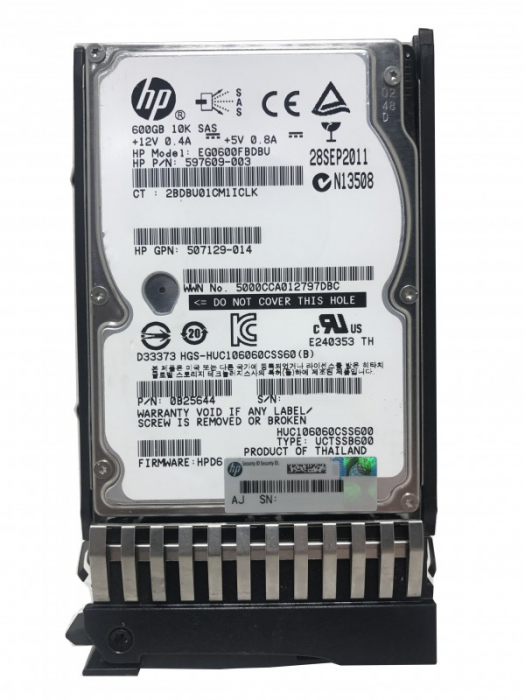 Жёсткий диск HP EG0600FBDBU