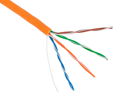 Кабель NETLAN EC-UU004-5E-LSZH-OR