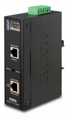 Инжектор Planet индустриальный PoE / IP30 (IPOE-171-60W)