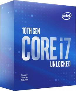Процессор Intel Core i7 - 10700K BOX (без кулера) (BX8070110700K)