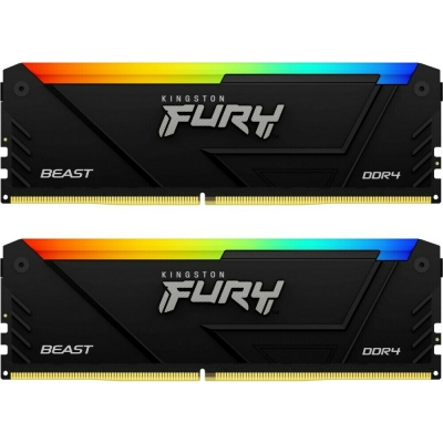 Оперативная память Kingstron Fury Beast RGB (KF432C16BB2AK2/64)