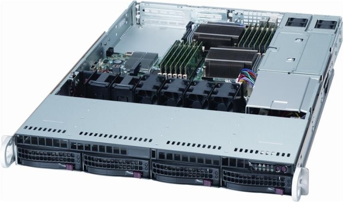 Серверный корпус SuperMicro CSE-815TQ-563UB