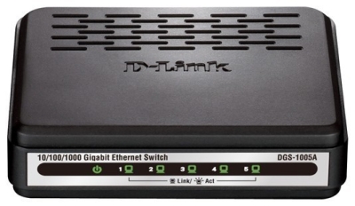 Коммутатор D-Link DGS-1005A (DGS-1005A/F1A, DGS-1005A/G1A)