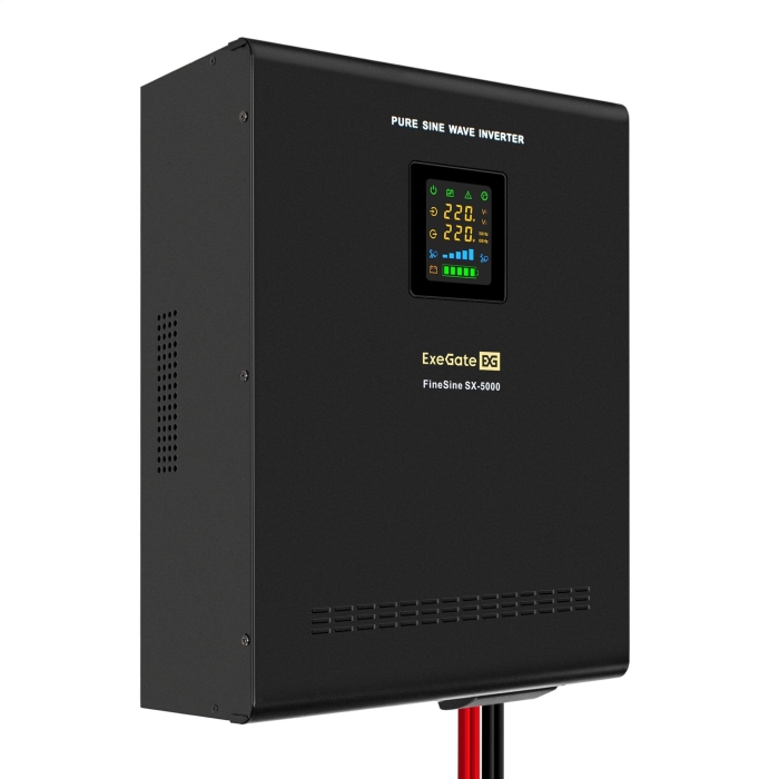 ИБП + батарея ExeGate FineSine SX-5000.LCD.AVR.2SH.T (EX296672RUS)