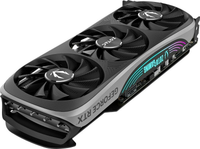Видеокарта Zotac nVidia GeForce RTX 4070 Super Trinity Black OC 12Gb (ZT-D40720J-10P)