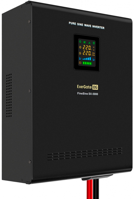 ИБП + батарея ExeGate FineSine SX-5000.LCD.AVR.2SH.T (EX296654RUS)