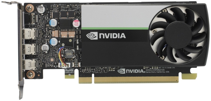 Видеокарта PNY NVIDIA Quadro T400 2Gb OEM (VCNT400BLK-1)