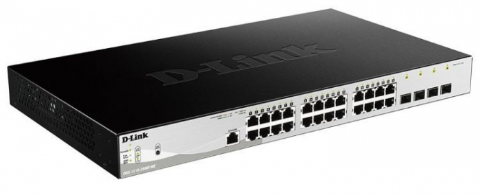 Коммутатор D-Link DGS-1210-28MP/ME (DGS-1210-28MP/ME/B2A)