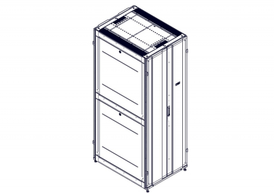 Шкаф Systeme Electric Uniprom 48U-800/1070 (UR3187)